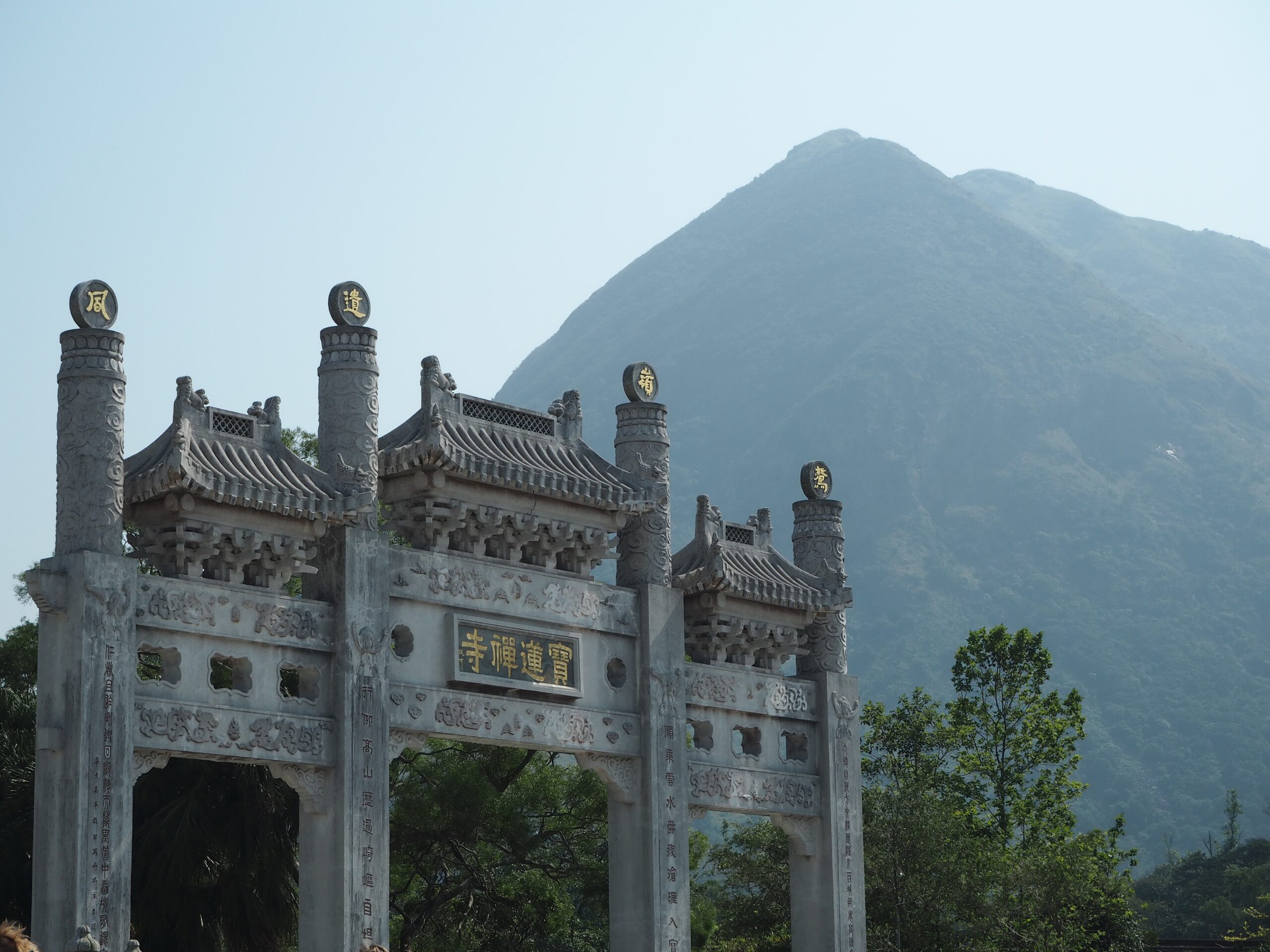 Chinese Mountain temple