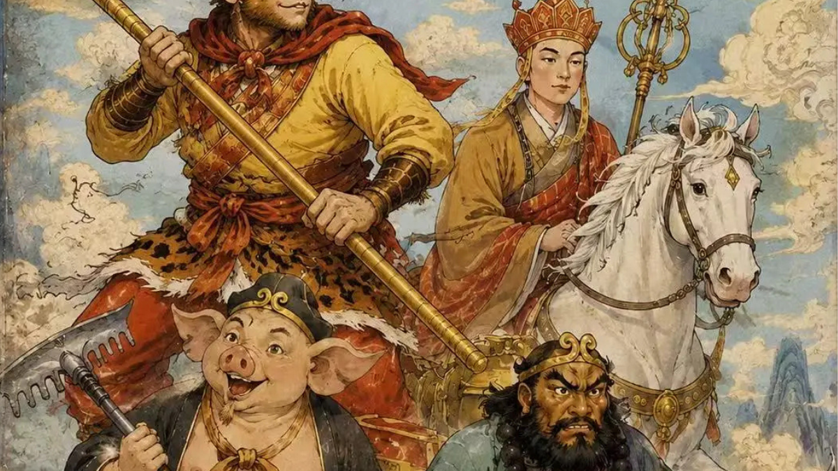 journey to the west main characters
