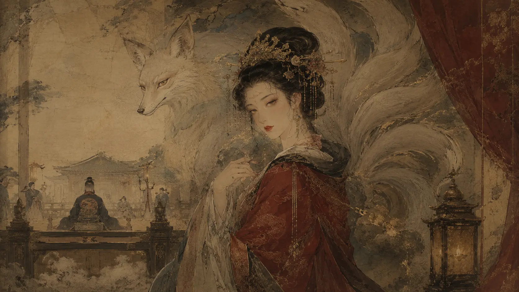 Daji and the Nine-Tailed Fox Spirit
