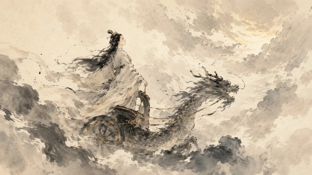 nuwa ascending to heaven with yinglong