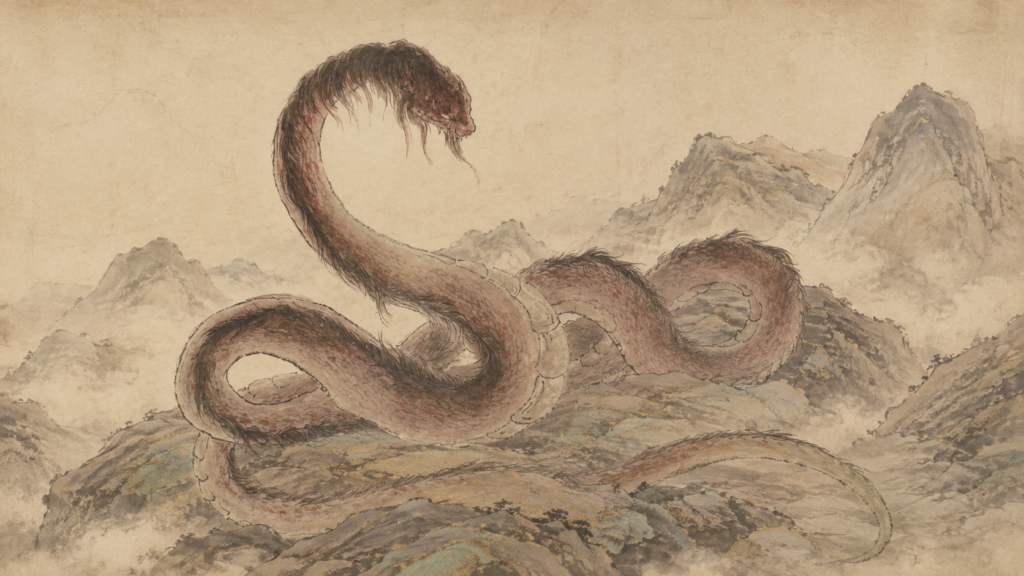 Changshe: The Hairy Serpent of Chinese Mythology