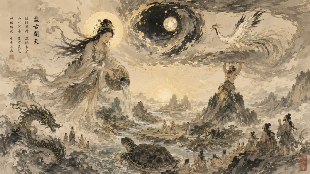 Chinese creation myths and ancient legends