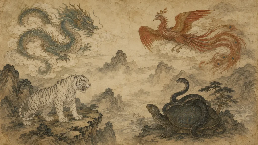 Four Symbols of Chinese Mythology: The Four Celestial Beasts