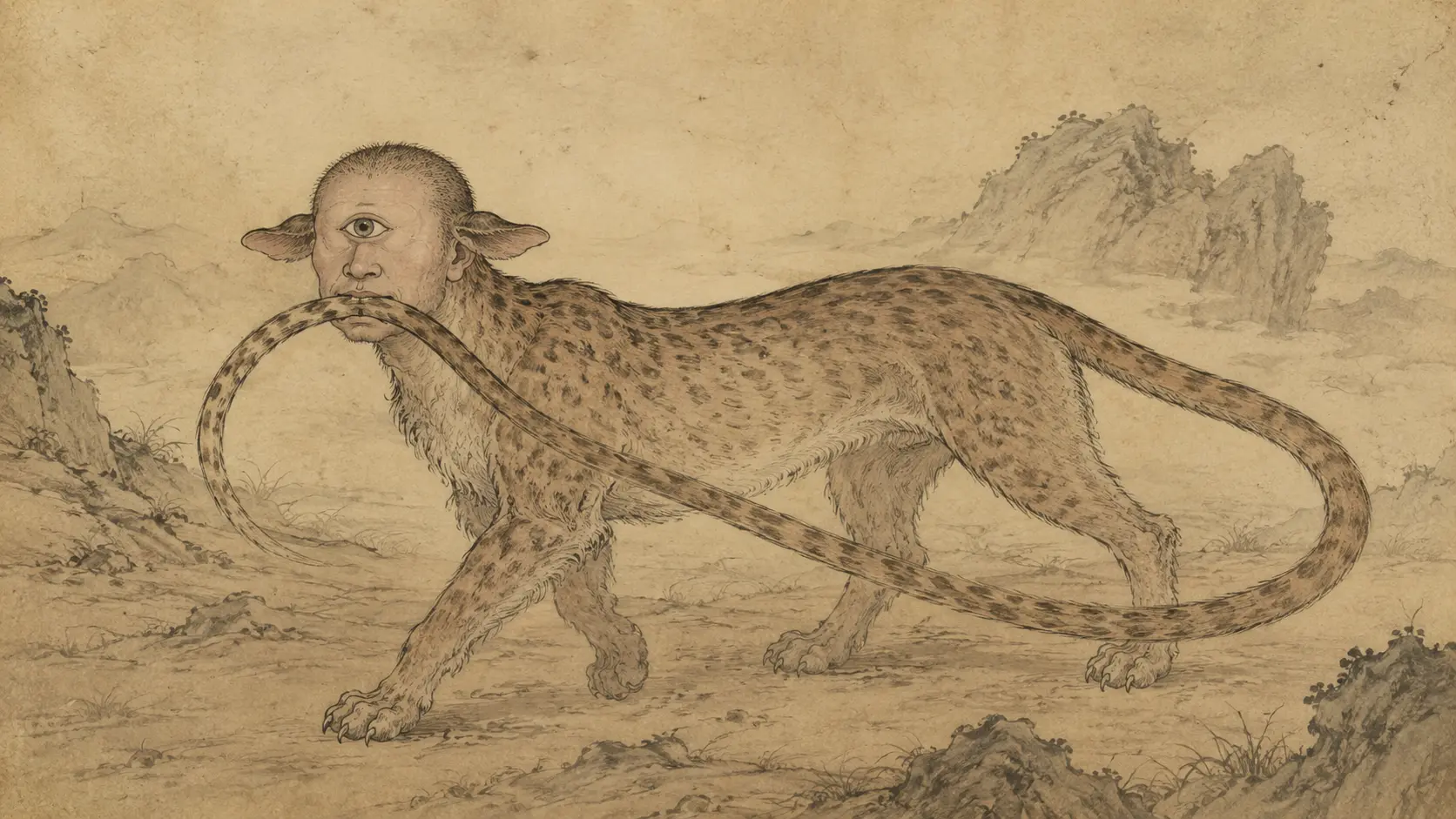 Zhujian: The One-Eyed Beast of Chinese Mythology