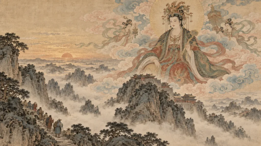 Bixia Yuanjun (碧霞元君): Goddess of Mount Tai and Childbirth