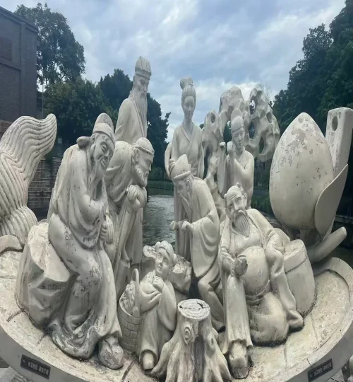 chinese-bridge-statues-of mythology